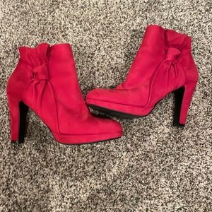 Red ❤️ Ankle Bootie